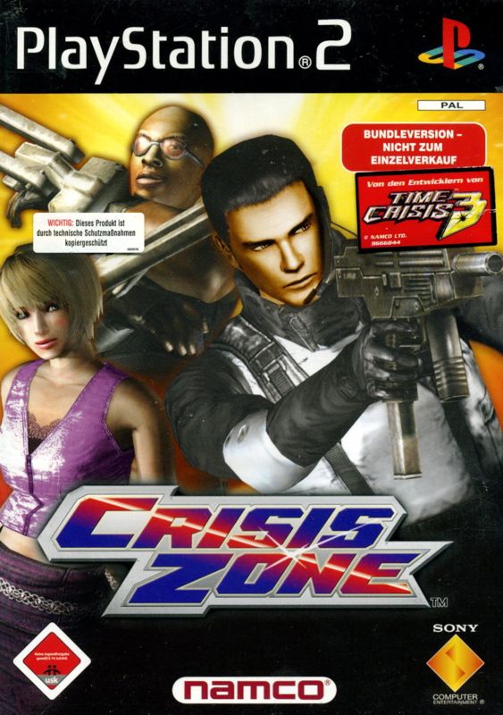 Crisis Zone box art for Playstation 2